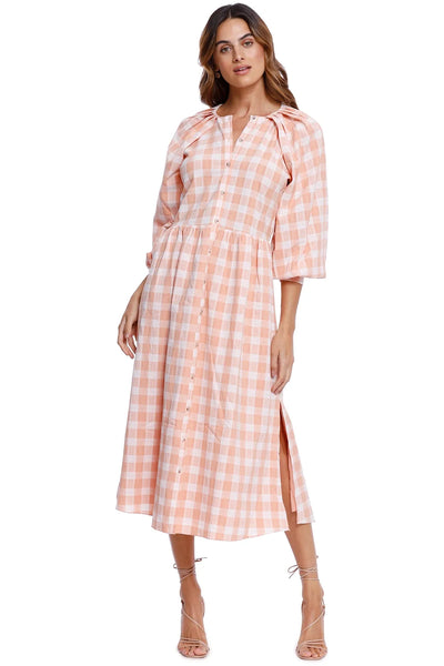 WITCHERY - Gingham midi shirt dress! 10-12