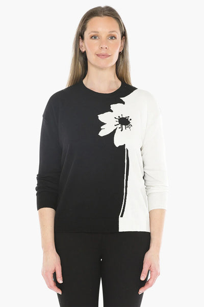 JUMP (LN) Flower stem soft wool/cotton jumper! 16