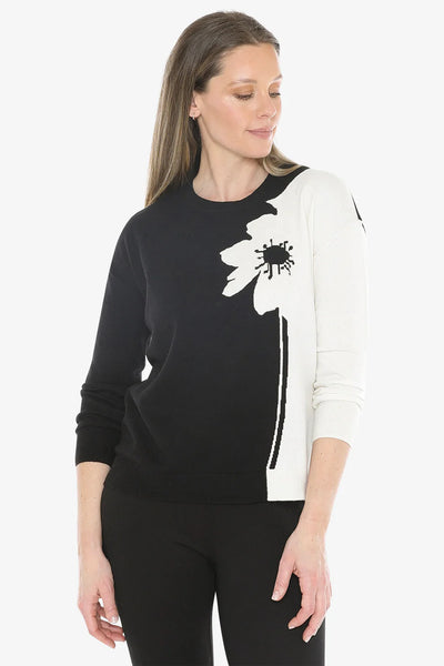 JUMP (LN) Flower stem soft wool/cotton jumper! 16