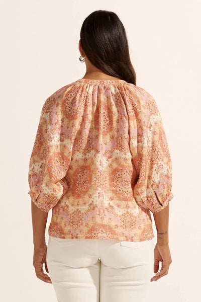 ZOE KRATZMANN - Hanker top - Sunset mosaic print! 12-14