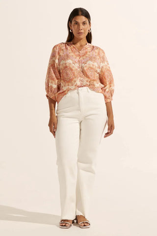 ZOE KRATZMANN - Hanker top - Sunset mosaic print! 12-14