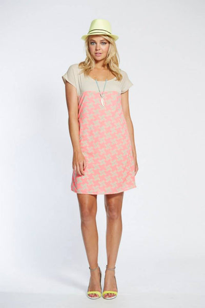 AUGUSTINE "Checkerboard tunic" dress! 14 - recycle style - 1