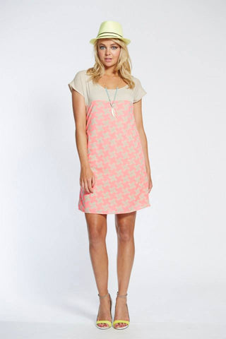 AUGUSTINE "Checkerboard tunic" dress! 14 - recycle style - 1