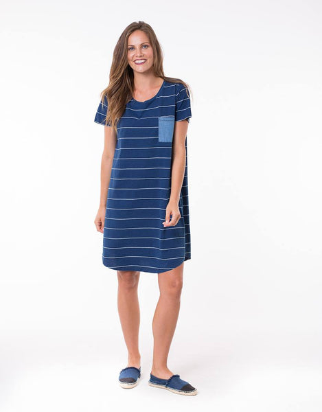 ELM - Stripe pocket dress! 10-12