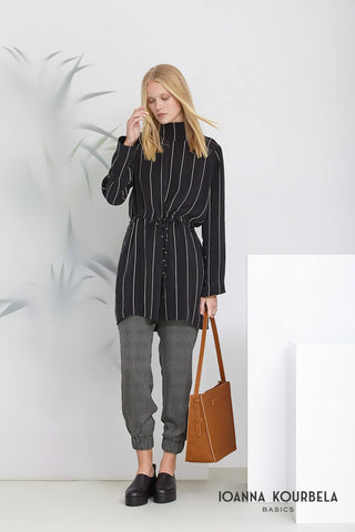 IOANNA KOURBELA (GR) Stripe cupro jogger pant! 12