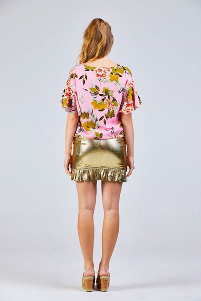 AUGUSTINE "Riley" ruffle sleeve top! 12