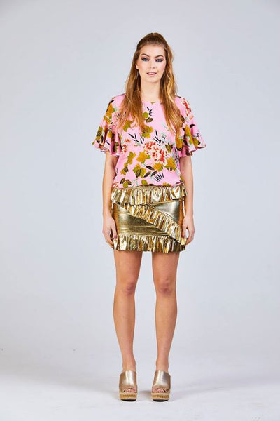 AUGUSTINE "Riley" ruffle sleeve top! 12