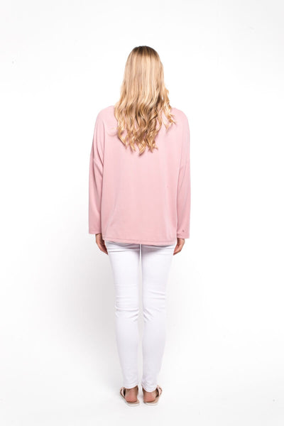 ZAFINA "dreamer" twisted top - Blush! 18
