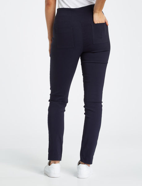 WHISTLE (LN) Bengaline pull on pant - Navy blue! 14