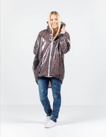 HOME-LEE - Leopard print rain jacket! 6-10