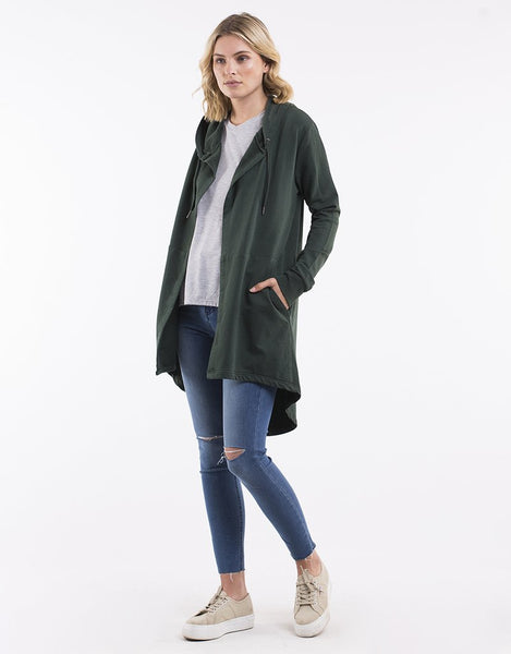SILENT THEORY - Ashleigh green hooded cardi! 12