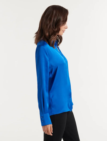 FOREVER NEW - Eva satin shirt - Red! 16