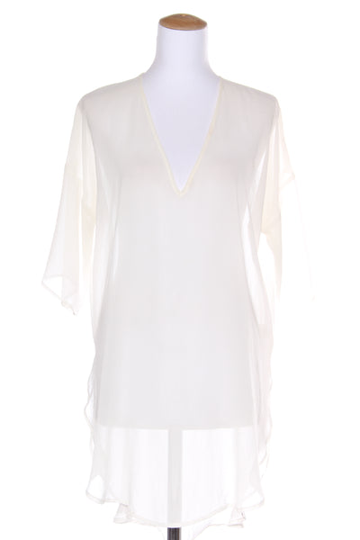 STAPLE + CLOTH (NZ) Cream chiffon tunic! 10