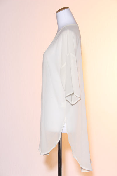 STAPLE + CLOTH (NZ) Cream chiffon tunic! 10