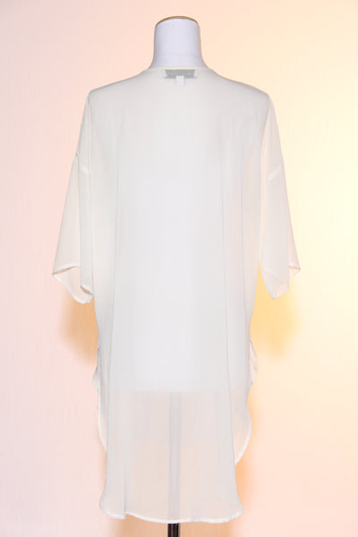 STAPLE + CLOTH (NZ) Cream chiffon tunic! 10