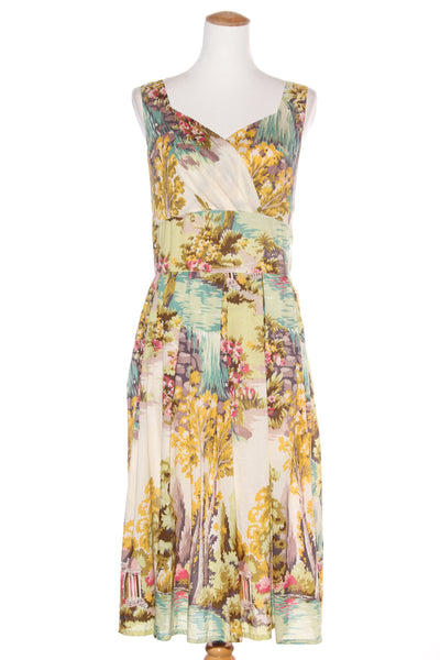 LAZYBONES - Garden print pleat dress! 14