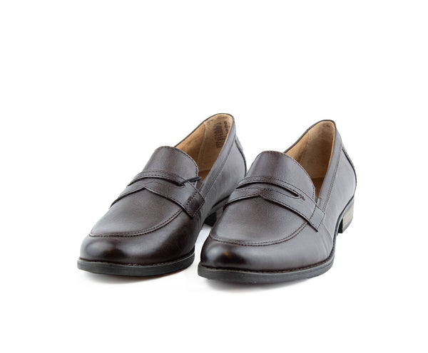 TAMARIS - Brown leather loafers! 41