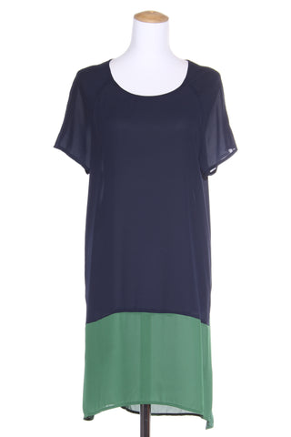 RICOCHET (NZ) Colour block shift dress! 8-10