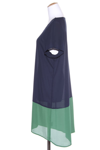 RICOCHET (NZ) Colour block shift dress! 8-10