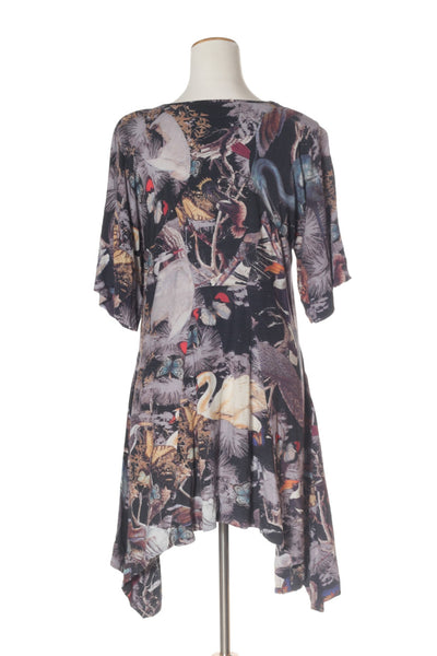 TRELISE COOPER "Birdy Call" tunic dress! 12 - recycle style - 5