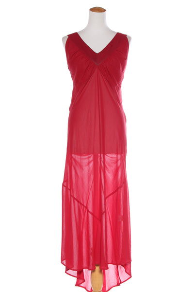 TCD - Red hi low bias cut maxi dress! 14