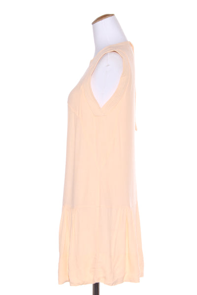 WITCHERY - Apricot viscose dress! 10