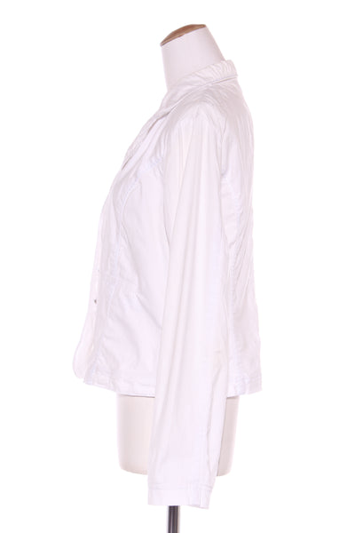LOOBIE'S STORY - White cotton stretch jacket! 16