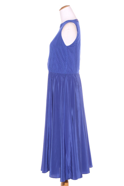 CHANDLER (NZ) Vintage cobalt midi dress! 12