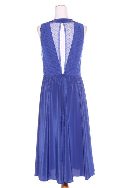 CHANDLER (NZ) Vintage cobalt midi dress! 12