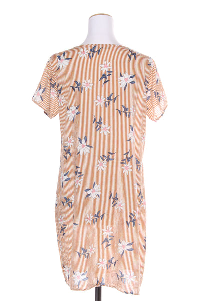 FOIL - Daisy + stripe print dress! 12