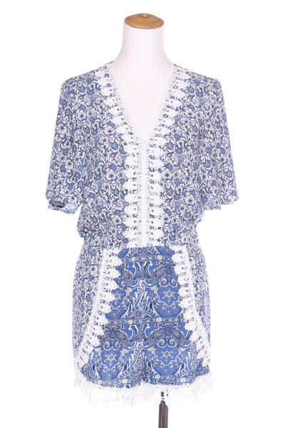 SASS - Paisley blue playsuit! 8
