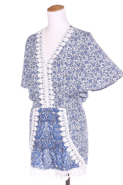 SASS - Paisley blue playsuit! 8