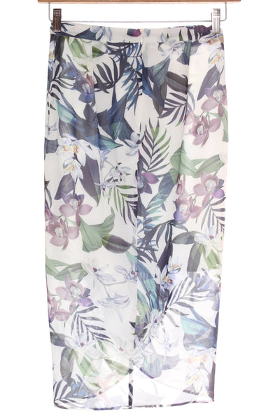 PORTMANS - Floral wrap front skirt! 8