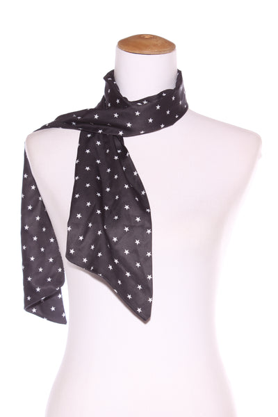 ACCESSORIES - Star print silky scarf!