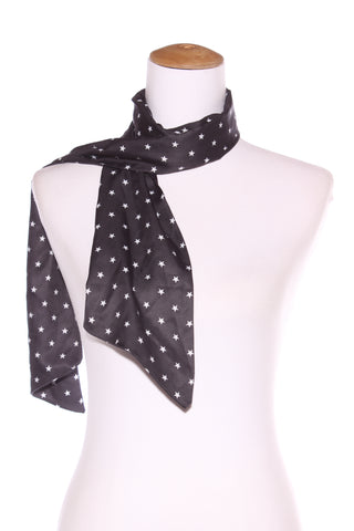 ACCESSORIES - Star print silky scarf!