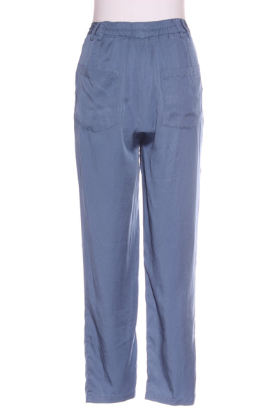 GLASSONS - Steel blue pleat waist lyocell pant! 8