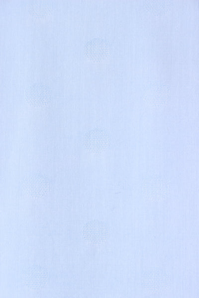 TRENERY - Self patterned bllue cotton top! 10-12