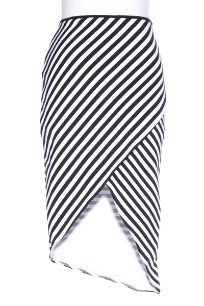 FRENCH CONNECTION - Stripe tulip skirt! 8