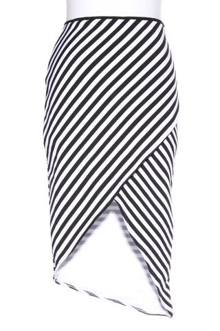 FRENCH CONNECTION - Stripe tulip skirt! 8