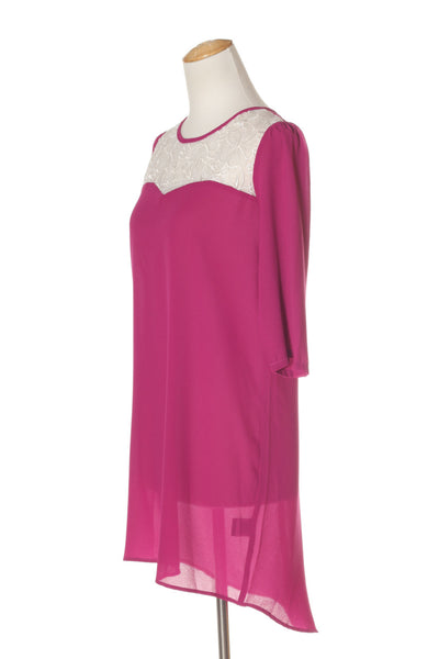 AUGUSTINE INTERNATIONAL "Fred dress maroon" dress! 8-10 - recycle style - 3