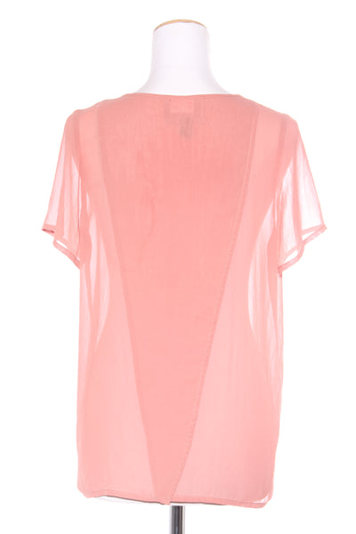 RICOCHET (NZ) Layer cross over top - Salmon pink! 8-10