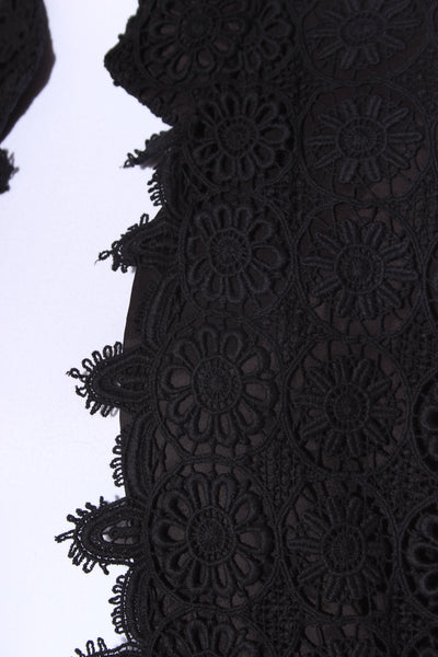 ASHLEY FOGEL (NZ) Lace crop jacket! 14