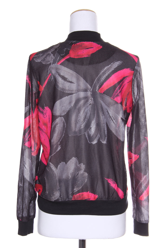 NEXT Floral print mesh jacket 10