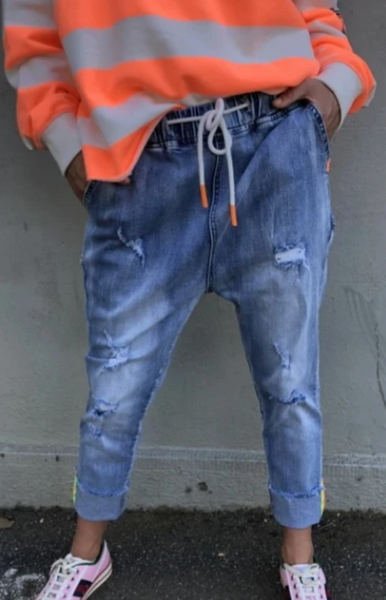 HAMMILL & CO - Ripped slouchy jeans! 14