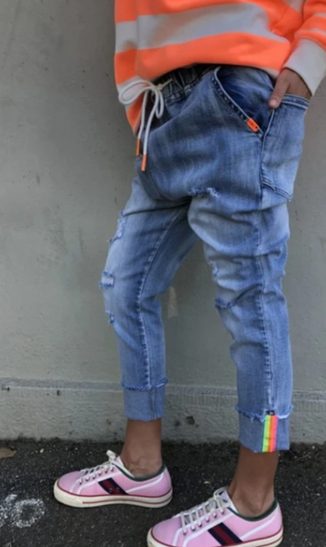 HAMMILL & CO - Ripped slouchy jeans! 14