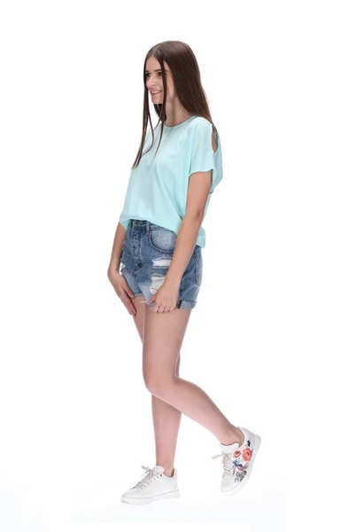 PRETTY BASIC By Augustine - Victor tee - Teal! 12