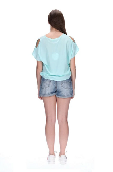 PRETTY BASIC By Augustine - Victor tee - Teal! 12