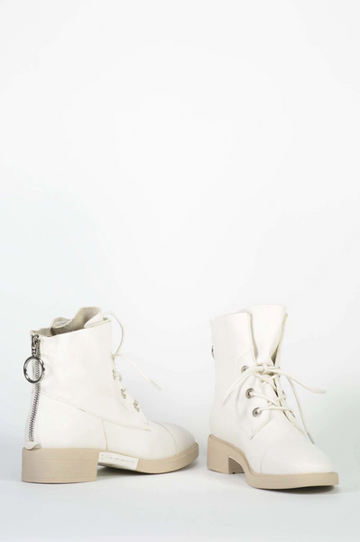 MINX (LN) "Baxta" leather ankle boots! 41