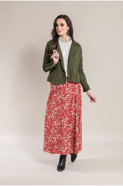 VASSALLI (LN) "Suedette cropped" biker jacket! 10