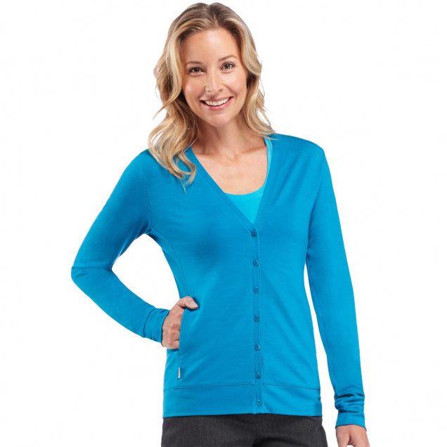 Icebreaker merino cardigan sale